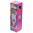 Volkswagen Transporter VW T1 thermo palack, digitális hőmérővel, Summer Love Pink színben