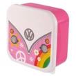 Volkswagen Transporter VW T1 - Ételhordó Uzsonnás Doboz Szett, 3 db-os Summer Love