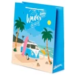 Volkswagen Transporter VW T1 - Ajándéktasak - Waves - 35 x 40 x 12 cm 