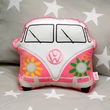 Volkswagen Transporter VW T1 - Plüss Párna - pink, Summer Love