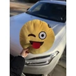 Emoji párna - nyelvnyújtós 35 cm	