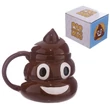 Emoji Poop - Kaki Kerámia Bögre fedővel