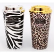 Zebra mintás utazó bögre