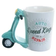 Speed King Robogó fogantyús kerámia bögre