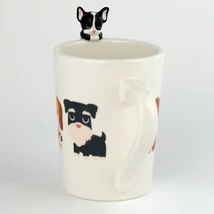 Kutyás Francia bulldog kerámia bögre