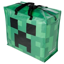 Minecraft Creeper cipzáras tárolótáska