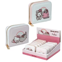 Hello Kitty & Pusheen Cica Pénztárca - rózsaszín
