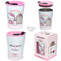 Hello Kitty & Pusheen Cica thermo bögre - 300 ml