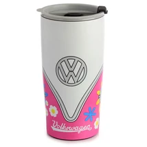 Volkswagen Transporter VW T1 thermo bögre pink Summer Love