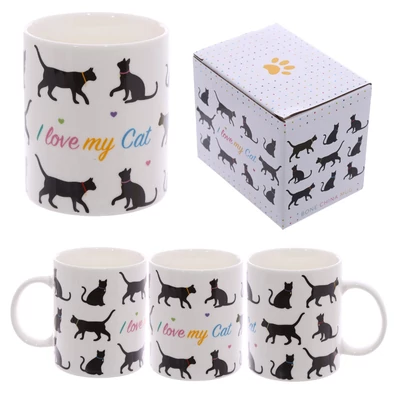 I love my cat - cicás bögre